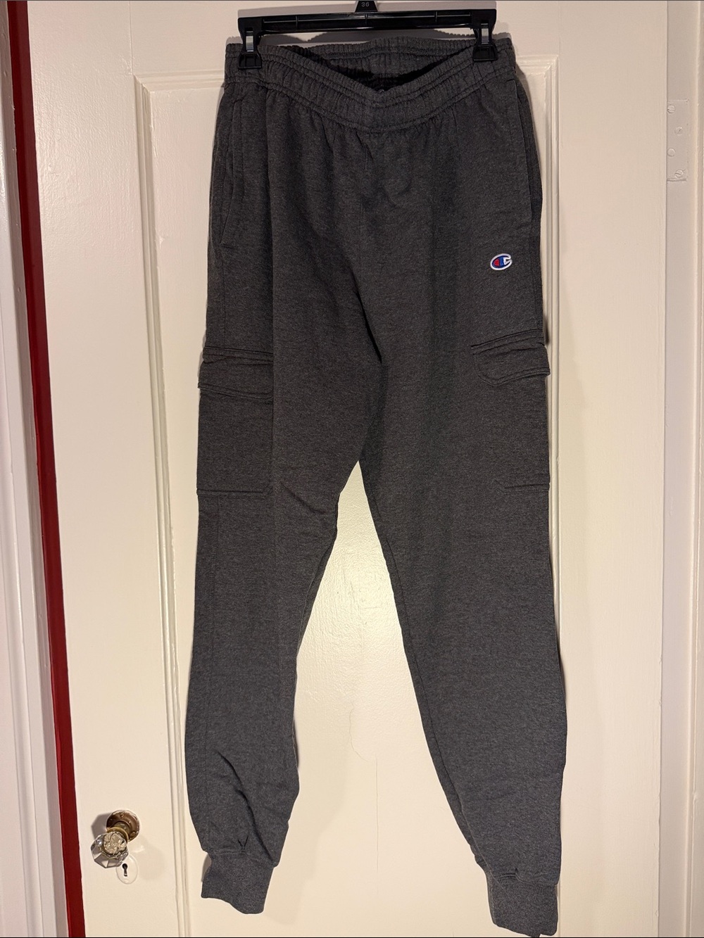 Champion Men’s Charcoal Cargo Joggers